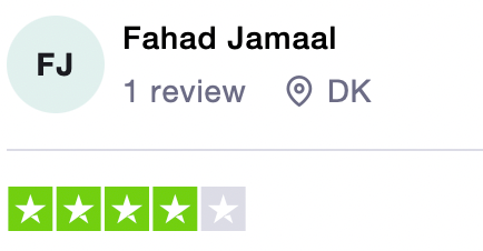 Trustpilot - Fahad