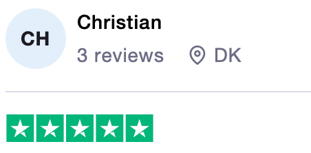 Trustpilot - Christian