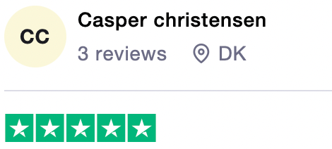 Trustpilot - Casper Christensen