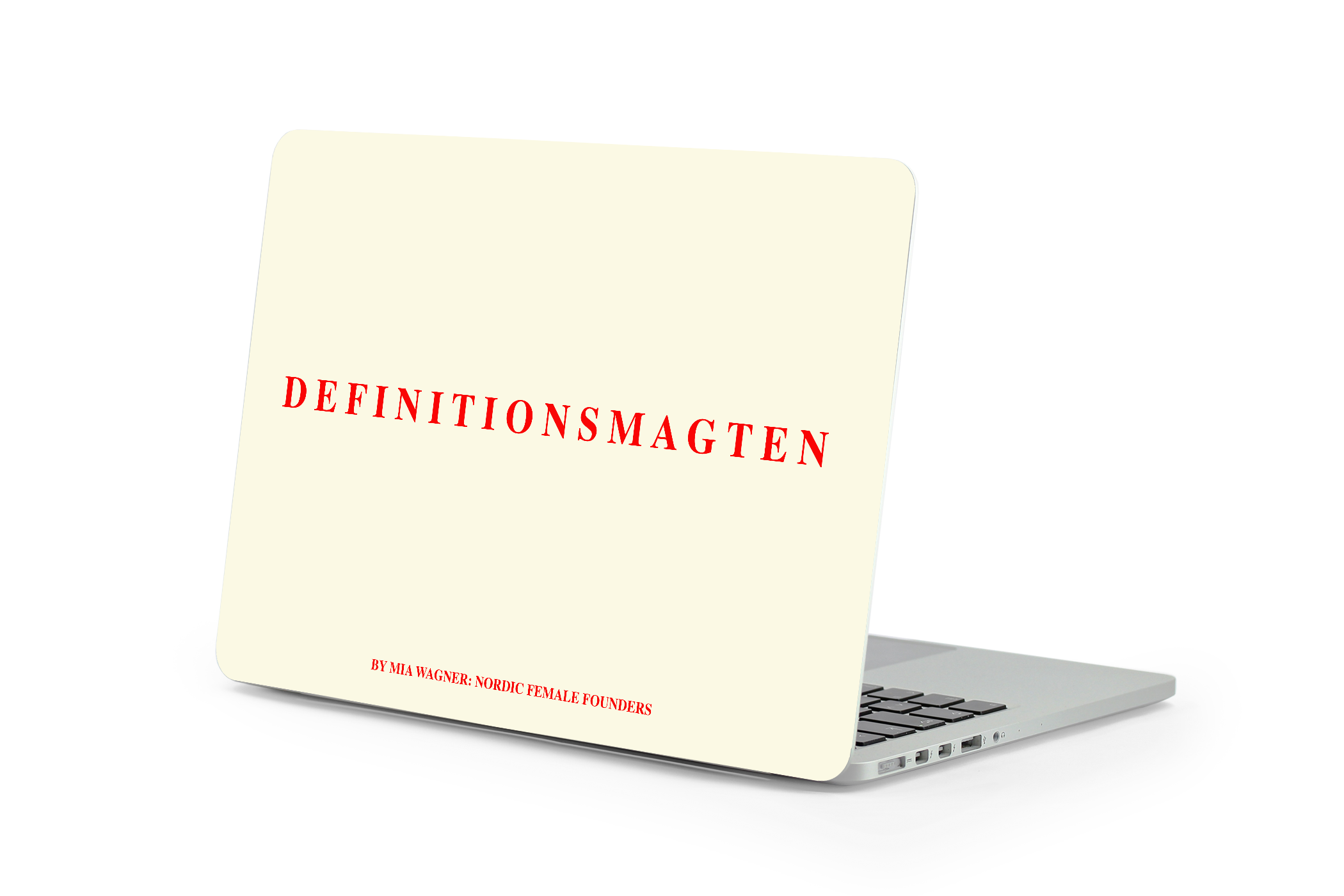DEFINITIONSMAGTEN by Mia Wagner